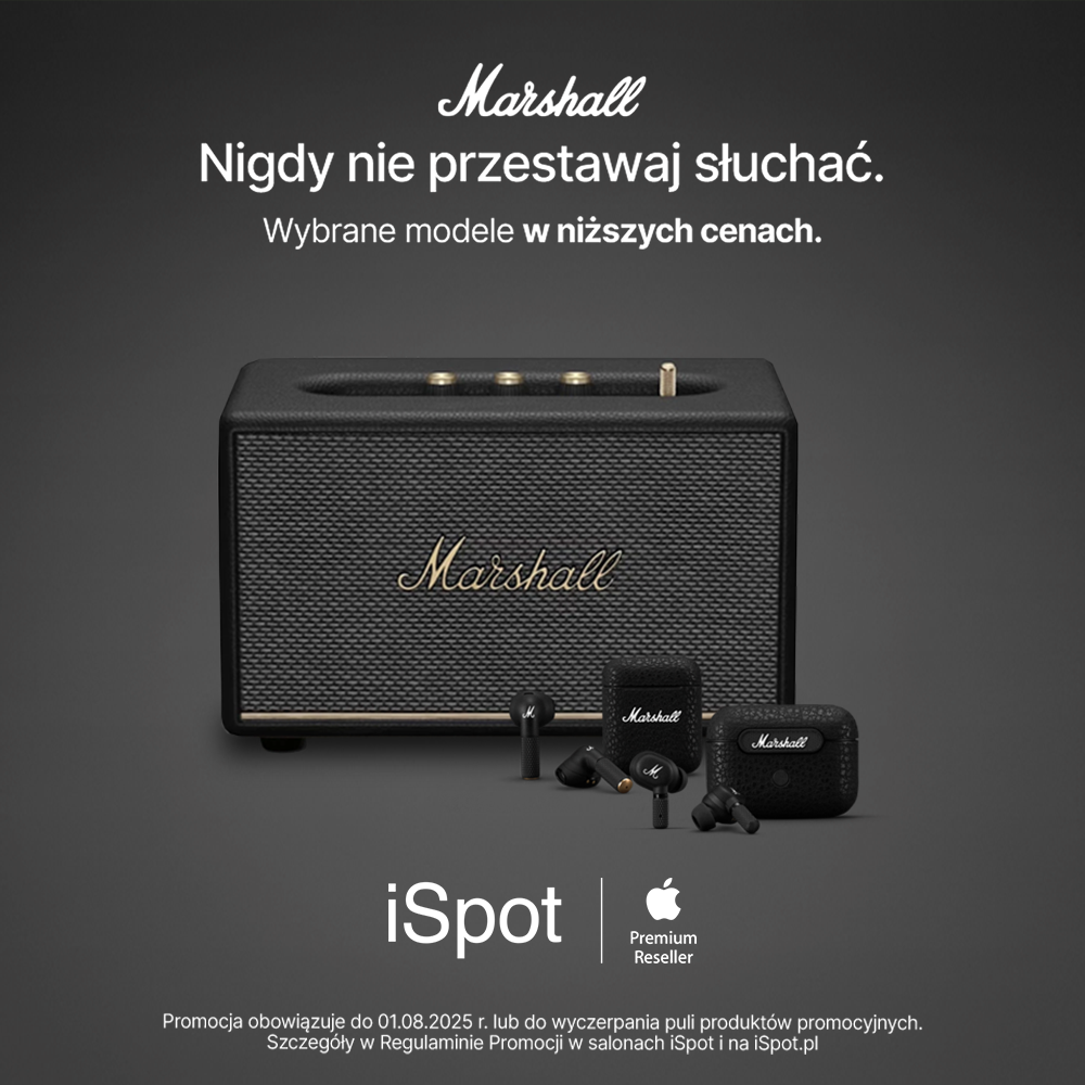 Promocja Marshall w iSpot.