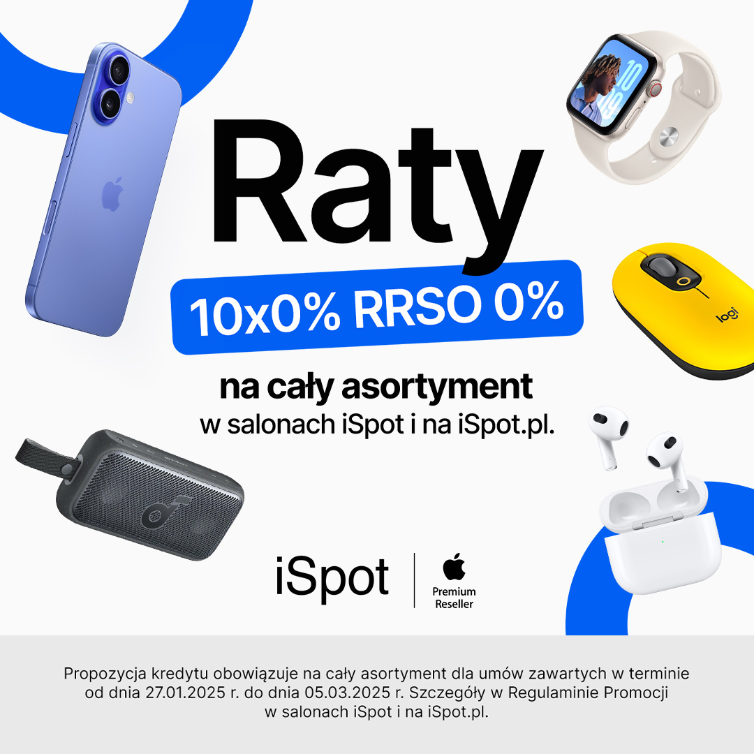 Teraz Raty 10x0% RRSO 0%