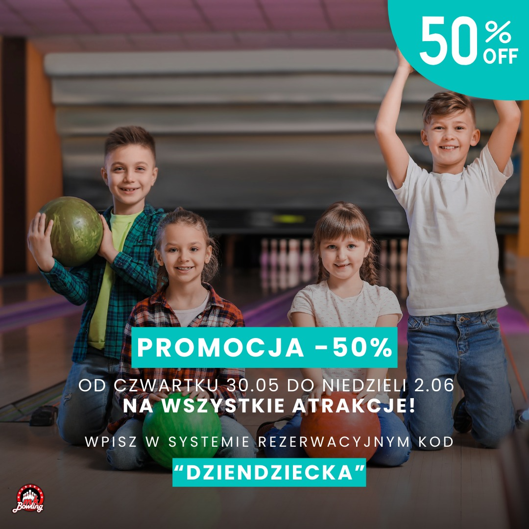 Zapraszamy do MK Bowling na wyjątkowe świętowanie Dnia Dziecka! 