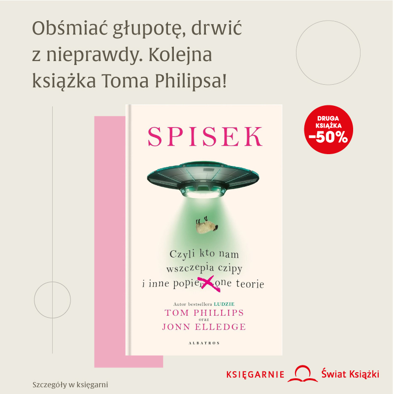 druga książka -50%