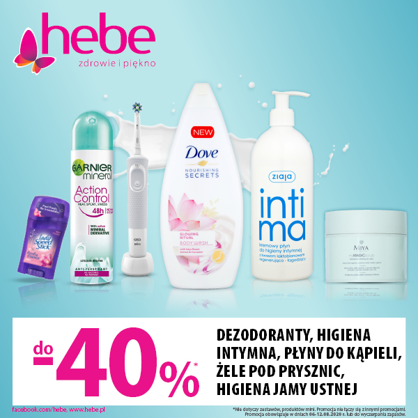 Promocje w HEBE!