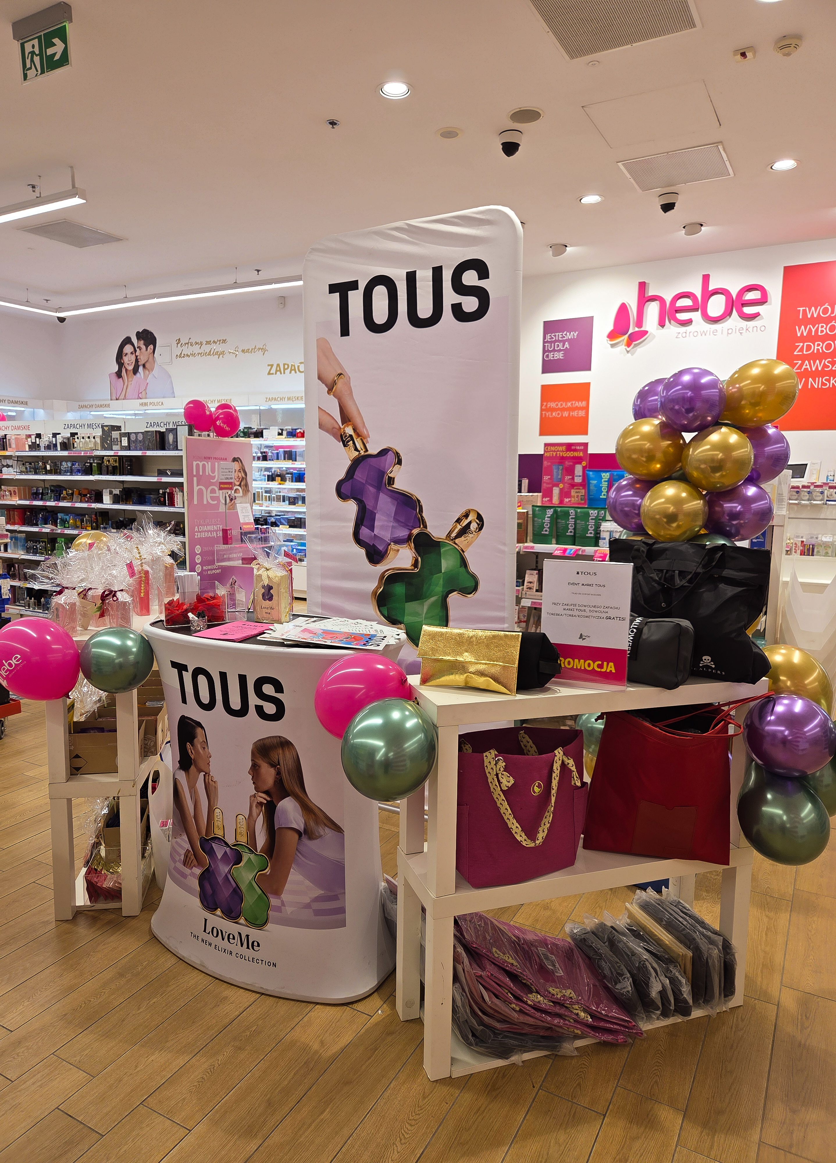 Event TOUS w Hebe