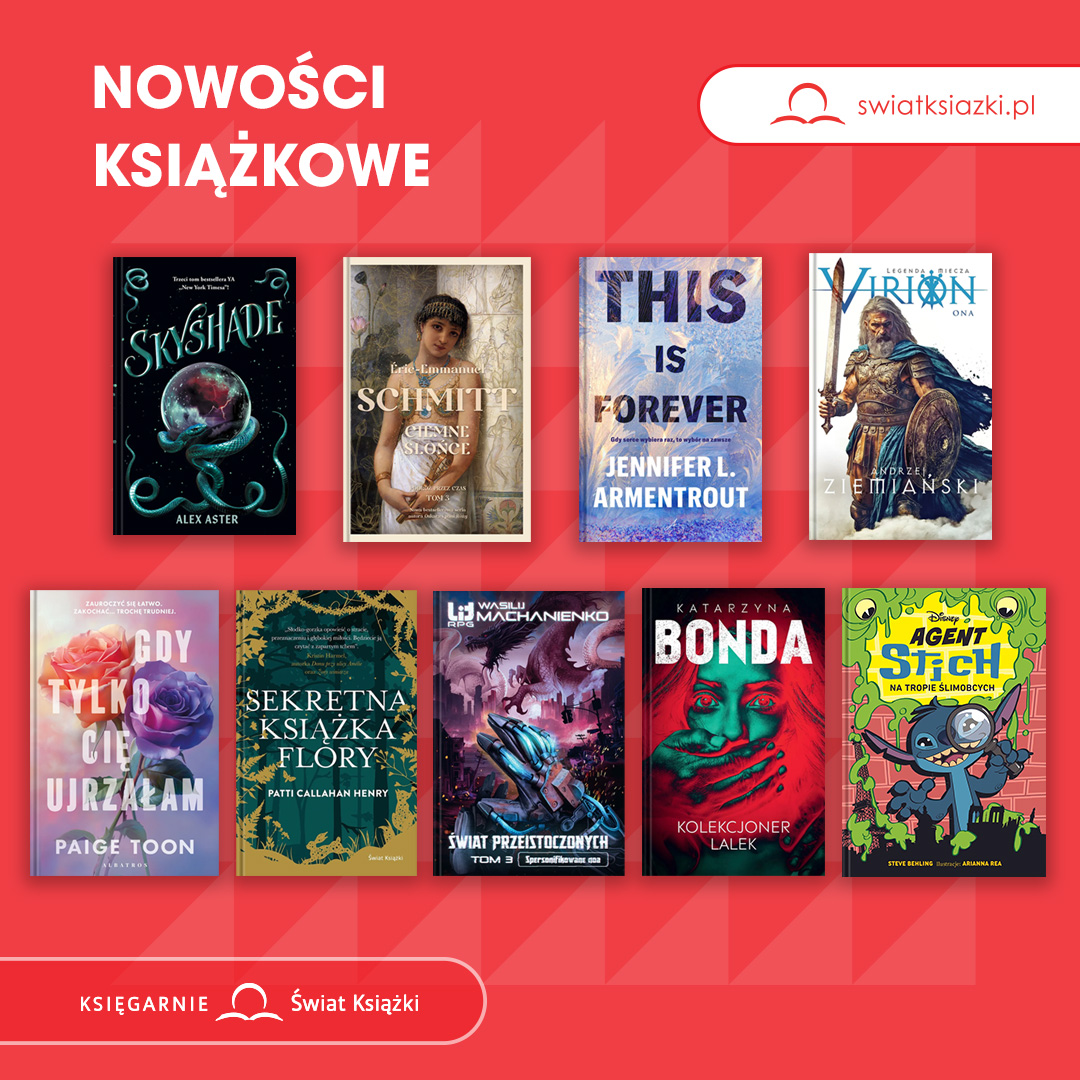 Styczeń przynosi mnóstwo książkowych nowości!