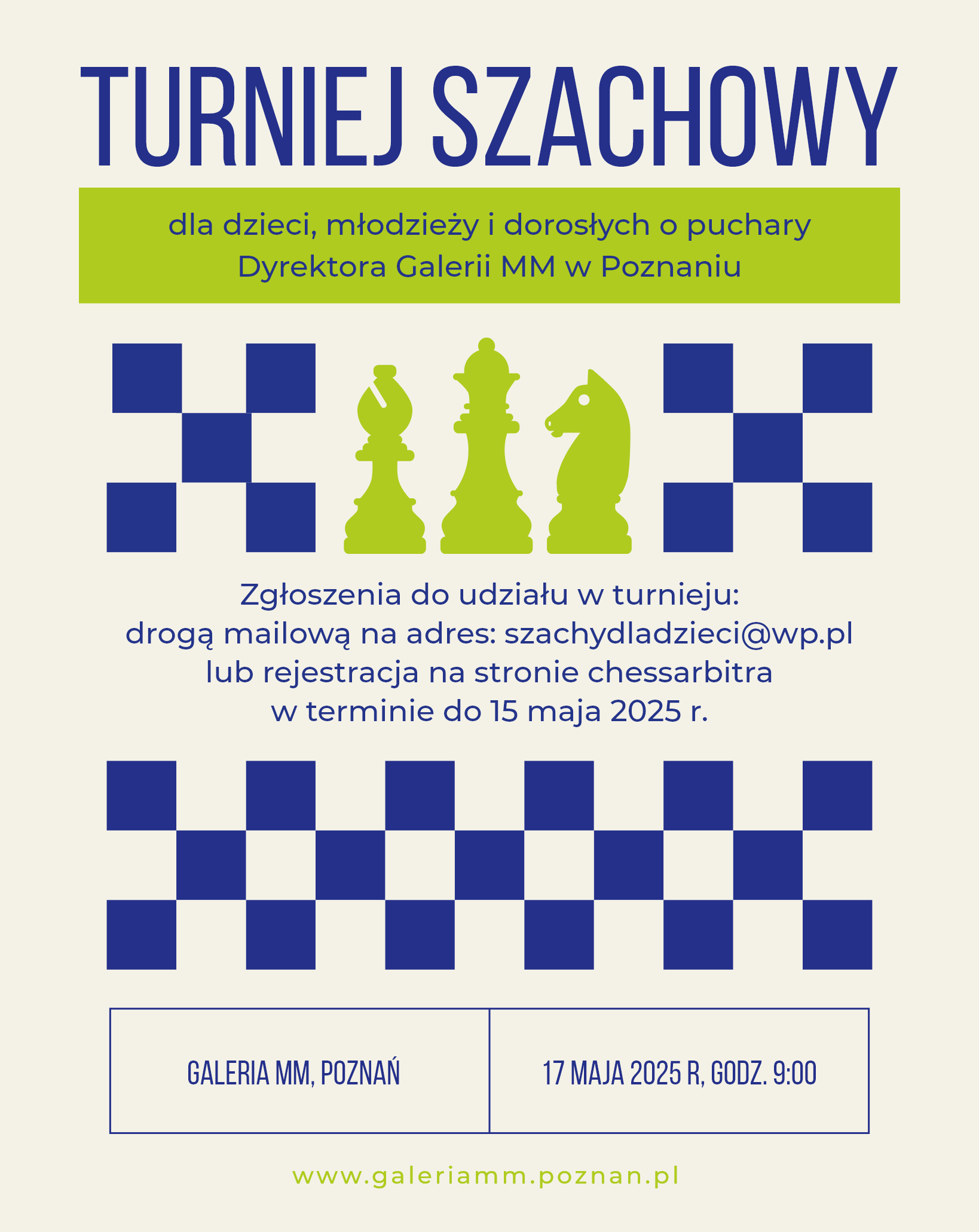 TURNIEJ SZACHOWY!